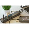 Latorice Powered USB Hub Unibody Aluminum with 10 USB 3.0