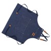 Woodworking Apron Thicken Canvas Waterproof Work Apron for Gardening Coffee