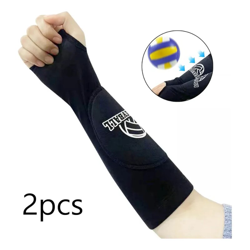 2 Guantes Con Mangas Para Brazo De Voleibol, Protectores