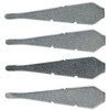 Kraft Tool BL158 4-1/2" Bricklayer's Line Pins - "Kraft Tool Co." Imprint (Pkg 4)