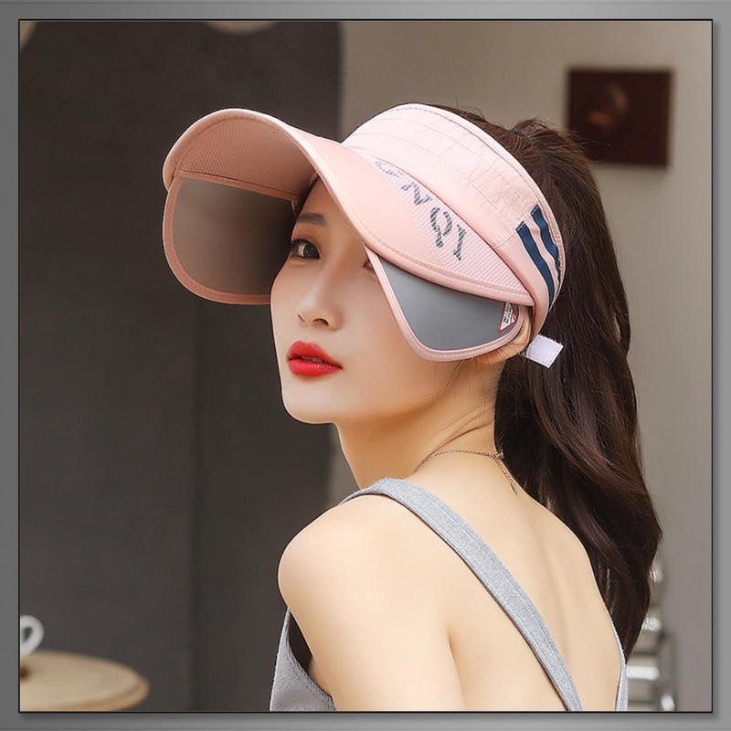Buzz Selection CAP489 Visor, Sun Visor, Hat, Retractable, Running, Sun
