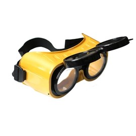campcooga Welder Safety Goggles Foldable Autogen Protection Level DIN 5 DIN EN 166 Also Suitable for Glasses Wearers