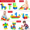 Coicok Pack of 32 Magnetic Building Blocks for Children, Magnetic