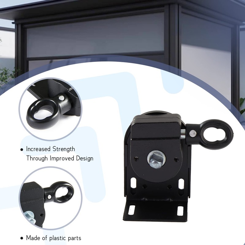 Roller Blind Installation Bracket, Replacement Parts for Sunshade, Cordless Crank