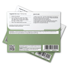 Patch Aid Creatine Monohydrate Patch by PatchAid 30-Day Supply