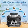 Careland Ultrasonic Rodent Repellent, 360°Mouse Repellent with Remote Control