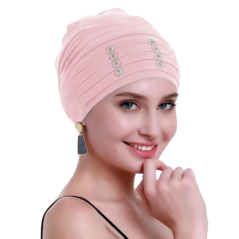 osvyo Flower Chemo Headwear Turban for Women - Headcovering Beanie