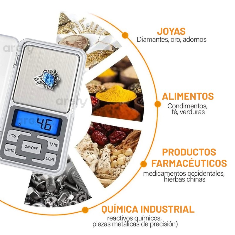 Archy Bascula Gramera 0.1 g a 500 gramos Balanza de