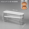 Belle Vous 2-Level Automatic Egg Dispenser - Egg Storage Fridge