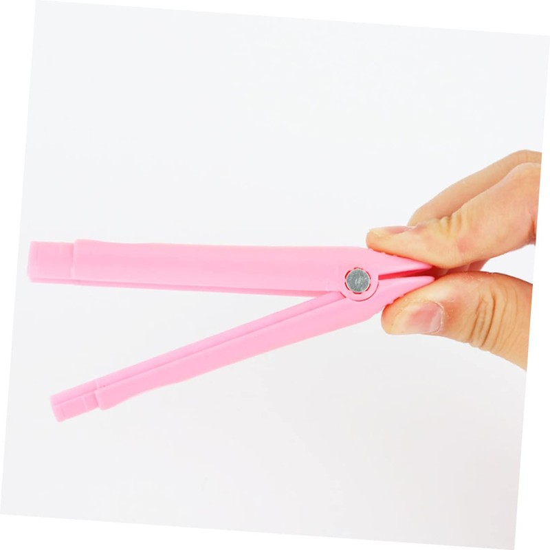 LALAFINA 6pcs Magnetic Chalk Clips Whiteboard Duster for School Chalk