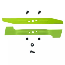 EGO Power+ AB2102D Bagging Dual Blade Set with Bolts, Nuts and Washer Hardware