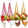 Chicken Vegetable String Bag ，Chicken Vegetable Hanging Feeder, Chicken Toy