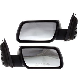 Garage-Pro Driver & Passenger Side Power Non-Heated Mirrors for Ford Flex 2009-2012 Without Memory & Puddle Lamp Textured