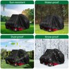 ADODIECA Zero Turn Mower Cover, Heavy Duty 420D Polyester Oxford