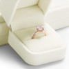 Oirlv H04501 Ring Case, Velvet, 1 Piece, Portable, Mini, Suitable