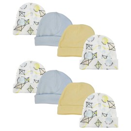 UD_Baby Boys Caps (pack Of 8) Nc_0342