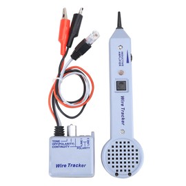 Tone Tracing Probe Kit Wire Tracer Circuit Tester Tone Generator Kit 200EP High Accuracy Cable Tester Line Finder Toner Inductive Amplifier Variable Tone Generator for Network