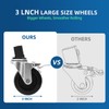Wheels for Blackstone Griddle 22'' 17'' Tabletop Grill Stand, Casters