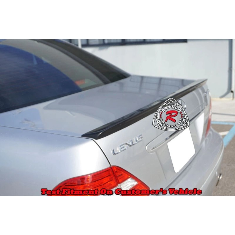BaysonR Fits 2001-2006 Lexus LS430 B-Style Rear Trunk Spoiler Wing