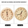 Niiyen Wooden Sauna Clock Steam Room Timer- Simple Wall Timer
