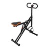 CUBELLIN Squat Machine 12 Positions Resistance Adjustable Ride and Rowing