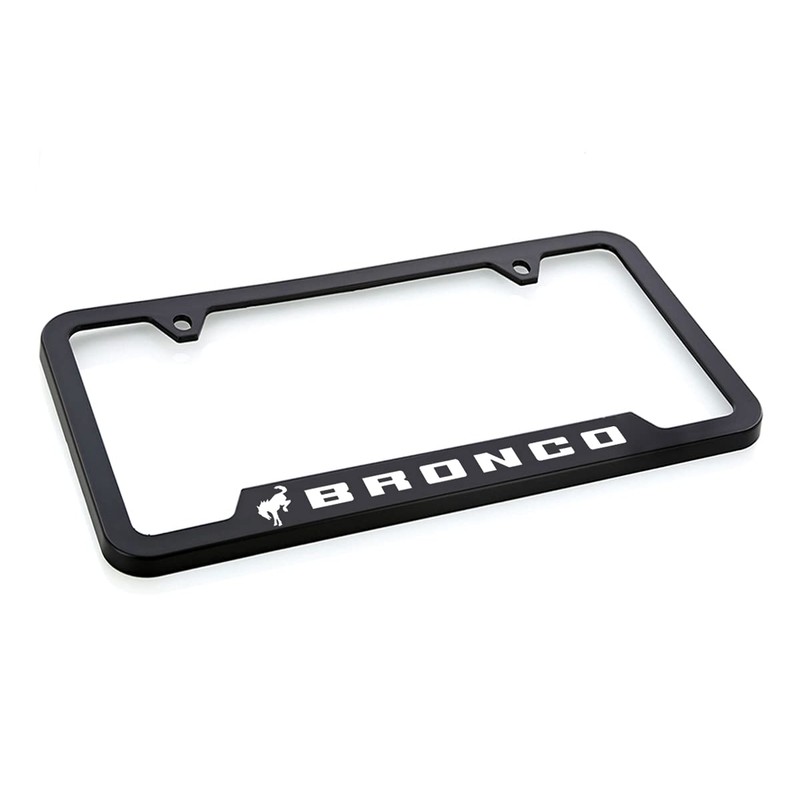 Ford Bronco UV Printed Plastic License Plate Frame
