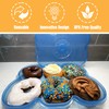 Touch Up Cup Donut Fresh Storage Container Holder, Airtight and