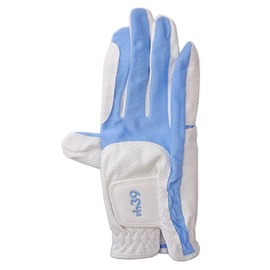 MIC 39 GOLF FIT39 Glove Unisex MGF-220N Right Hand (Left Handed), Blue/White, Size L
