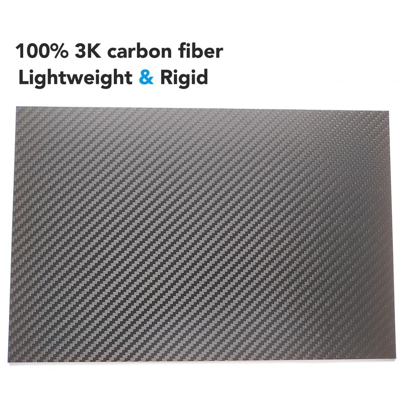 cncarbonfiber 3mm 300x400mm 100% Carbon Fiber Sheet 0.5~5.0mm Available,3K Twill