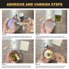 Wadities Gold Leaf Gilding Adhesive Set, 100ml Water Based Glue