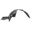 TRQ Front Right Inner Fender Liner Black Passenger Side Compatible