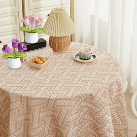 Snadulor 6 Pcs Mini Crochet Flowers Pot,Handmade Crochet Flower Pot,Mini Potted Plant for Living Room Bedroom Office Car Decor,Random Color