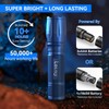 LETMY Tactical Flashlight - 2 Pack LED Flashlights High Lumens