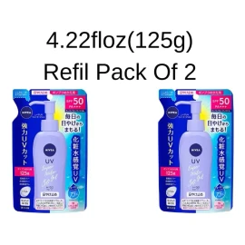 Nivea Sobre Sun Protector Solar Japonés Spf50 250g, Pack 2