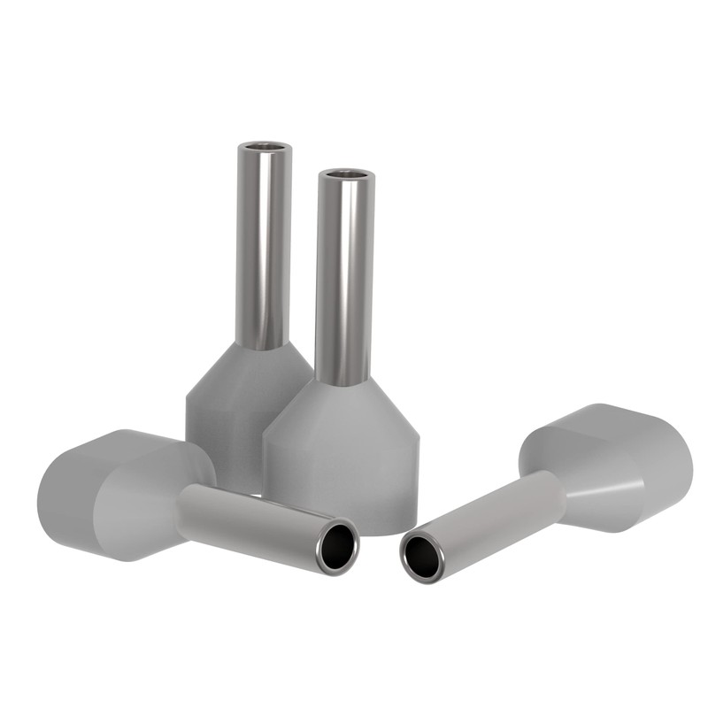 AUPROTEC Twin Wire End Ferrules from 0.5-16 mm² Insulated 10-1000