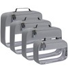 BAGAIL Packing Cubes Clear Packing Organizer for Travel Accessories Luggage