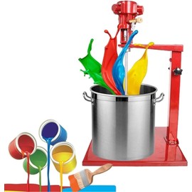 Mezcladora neumática de pintura, mezcladora de pintura con taladro, mezcladora de recubrimiento eficiente para mezclar pintura, tinte e hidrosol, agitador resistente para una consistencia uniforme.