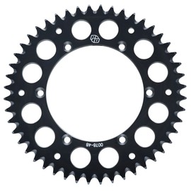 Primary Drive Rear Aluminum Sprocket 48 Tooth Black for KTM 350 EXC-F 2012-2022