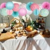15PCS Donut Birthday Party Decorations Hanging Donut Paper Lanterns Paper