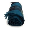 Tartan Travel Knee Throw Blanket 100% New Wool 172cm x