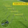 PodiuMax Portable Height Adjustable Sports Training Hurdle, Lightweight, Innovative Foldable