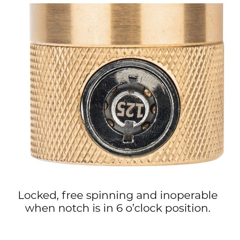 Flow Security Systems | The FaucetLock | Heavy Duty Brass