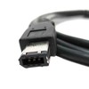 SF Cable, 10ft IEEE-1394 FireWire 6-pin to 4-pin Cable