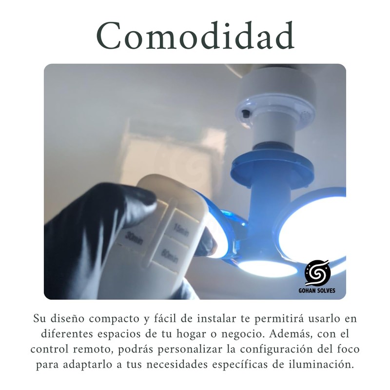Gohan Solves Socket Inteligente con Control Remoto Enchufe Inteligente Controla