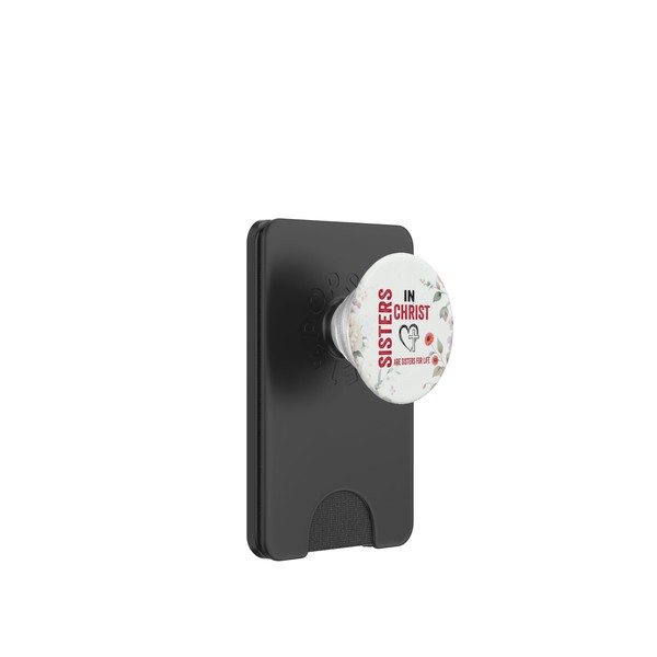 Sisters In Christ Love In Faith Women Faith-Based Christian PopSockets