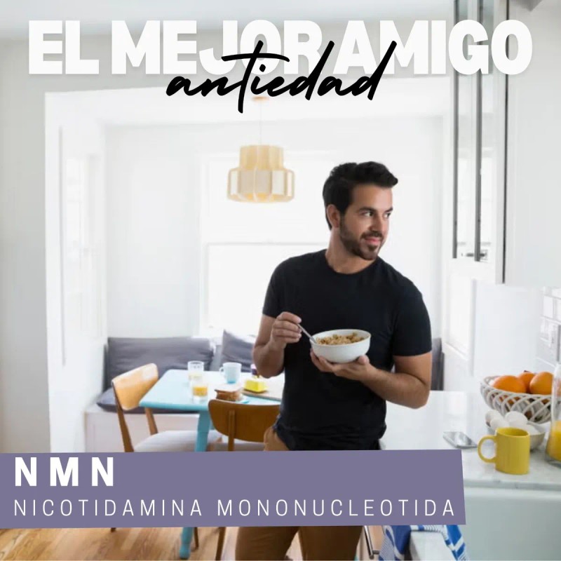Nmn Nicotinamida Mononucleótido Resveratrol B3 60 Cápsulas Sabor Sin Sabor