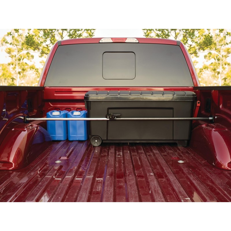 Keeper Adjustable Cargo Bar for Pickup Truck Bed, Ratcheting Cargo