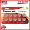 Panasonic 10 x PANASONIC LITHIUM BATTERY 3V CR2032 CR 2032