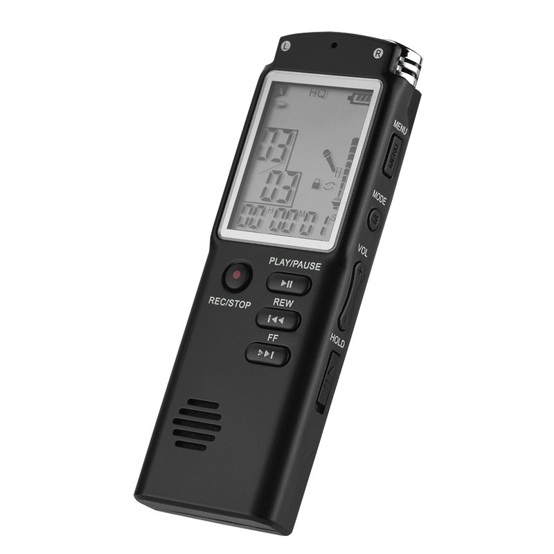 Multifunctional Voice Recorder Intelligent LCD Audio Recording Pen HD Player