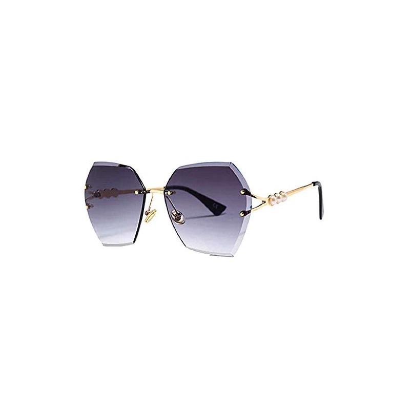LoveLegis Women's Glasses, Hexagonal, Vintage, Polarised, Colourful, Girls, Shaded, Golden